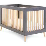 Removable Side Cots Kid's Room OBaby Maya Scandi Cot Bed 29.5x57.1"