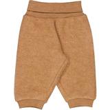 Sweatshirt pants - Wool Trousers Wheat Wool Fleece Clay Melange Pants