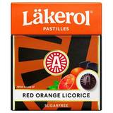 Pastilles Läkerol Red Orange Licorice 25g