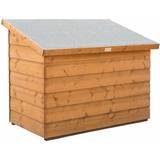 Sheds Rowlinson Shiplap Wooden Patio Storage Chest Box Garden Shed (Building Area )