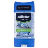 Gillette M-BB-1513 Clear Gel Power Rush 4 Stick
