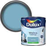 Dulux Ceiling Paints Dulux Silk Nordic Sky Silk Emulsion Wall Paint, Ceiling Paint 2.5L
