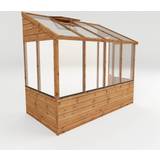 Greenhouses Mercia Garden Products Traditional Lean To Greenhouse