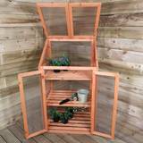 Mini wooden greenhouse Wooden Mini Greenhouse Cold Frame Small Greenhouse Samuel Alexander