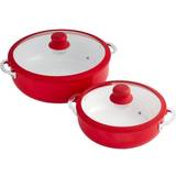 Imusa Caldero Cookware Set with lid 2 Parts