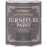 Grey - Wood Paints Rust-Oleum Satin Finish 750 Wood Paint Grey 0.75L