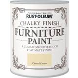 Rust-Oleum Mattes Paint Rust-Oleum Clotted Cream Chalky Wood Paint 0.75L