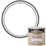 White Paint Rust-Oleum White Gloss Universal All-Surface Wood Paint White