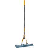 15 in. Adjustable Thatch Rake with Cushion End Grip