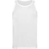 Stedman Mens Active Poly Sports Vest (White)
