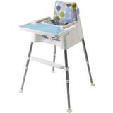 Beaba Cube Multi-functional Highchair White and Turquoise