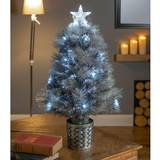 Premier 3ft Fibre Optic Pre-Lit Christmas Tree Christmas Tree
