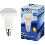 MiniSun Light Bulbs MiniSun 6 x 5W SES E14 R50 Warm White LED Reflector Bulbs