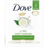 Dove Bar Soaps Dove 2-Count 4 Oz. Go Fresh Cool Moisture Beauty Bar