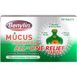 Medicines Benylin Mucus Cough & Cold All In One Relief Tablets 16 Tablet
