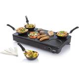 Without Griddles Domo DO8712W Electric grill