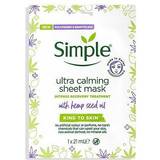 Simple Skincare Simple Kind to Skin Ultra Calming Hemp Sheet Mask 1pc