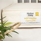 Cot mattress 120 x 60 CuddleCo Mother & Baby Organic Gold Chemical Free Cot Mattress 120x60