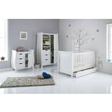 Sleigh cot OBaby Stamford Classic Sleigh Cot Bed 3 Nursery Set