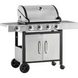 Removable Plates Gas BBQs OutSunny Barbecue Grill 4+1 Burner 846-066