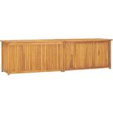 Teak Deck Boxes Garden & Outdoor Furniture vidaXL 318735