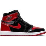 Patent Leather Shoes Nike Air Jordan 1 Retro High OG Wide Patent - Black/White/Varsity Red