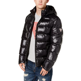 Clothing on sale Guess Men's Hooded Puffer Coat - Black