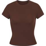 SKIMS Fits Everybody T-shirt - Cocoa