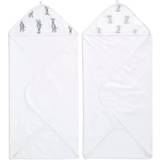 Aden + Anais Baby Towels Aden + Anais Essentials Cotton Muslin Hooded Towels 2-pack Safari Babes