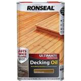 Ronseal ultimate protection decking oil 5l natural Ronseal Ultimate Protection Decking Oil Natural Oak