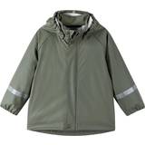 Reima Lampi Kid's Rain Jacket - Greyish Green (5100023A-8920)