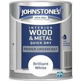 Johnstones Metal Paint - Primers Johnstones Interior Quick Dry Primer Undercoat Metal Paint White