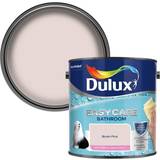 Dulux Pink Paint Dulux Valentine Easycare Bathroom Soft Sheen Wall Paint, Ceiling Paint Pink 2.5L
