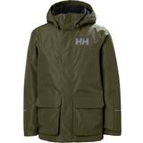 Rain Jackets Children's Clothing on sale Helly Hansen Vika Insulated Rain Jacket Junior Utility Green-431 164/14
