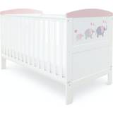Ickle Bubba Coleby Cot Bed Elephant Love 29.5x56.7"