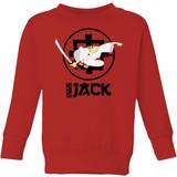 Red Sweatshirts Samurai Jack They Call Me Jack Kids' Sweatshirt 9-10
