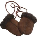 3-6M Mittens Children's Clothing Eastern Counties Leather Baby Sheepskin Mittens (One size) (Chocolate)