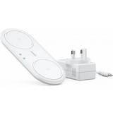 Batteries & Chargers Anker PowerWave 10 Dual Pad White