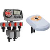 VidaXL Water Controls vidaXL Automatic Water Timer with 4 Stations Moisture Sensor 3