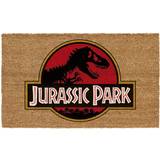 SD Toys Jurassic Park logotyp dörrmatta White cm