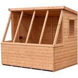 Shed 8 x 6 shiplap Shire Iceni 8' Potting Shed Pre Hung Opening (Building Area )