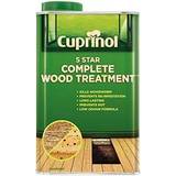 Cuprinol Transparent - Wood Protection Paint Cuprinol 5 Star Complete Wood Protection Clear 1L