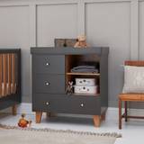 Tutti Bambini Changing Tables Tutti Bambini Como Chest Changer Slate Grey Rosewood