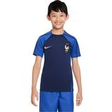 Gold Children's Clothing Nike France Strike 2022-2023 children's T-shirt, Blue