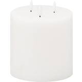 Hill Interiors Luxe Collection Natural Glow 6x6 LED Candle