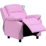 Pink Armchairs Kid's Room Homcom Kids Recliner Armchair Game Chair Children Seat
