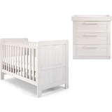 Mamas & Papas Atlas Cot bed Dresser Nimbus White