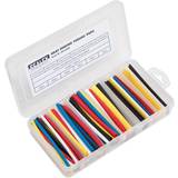 Cable Management Sealey HST100MC Heat Shrink Tubing Assortment 95pc 100mm Mixed Colours
