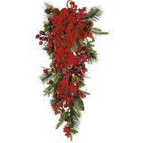 Nearly Natural Poinsettia Decoration 76.2cm