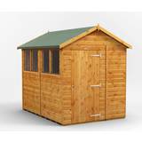 Garden shed 8 x 6 power 8x6, Single Apex Wooden Garden Shed (Building Area )